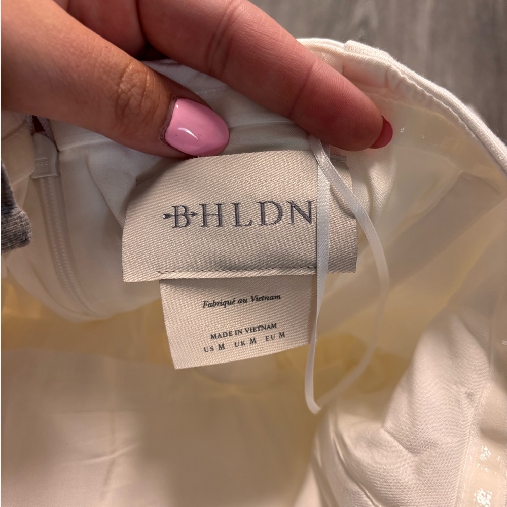BHLDN Clean Lines Strapless Mini Dress - Picture 5 of 6